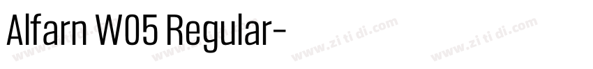 Alfarn W05 Regular字体转换 Alfarn W05 Regular字体转换